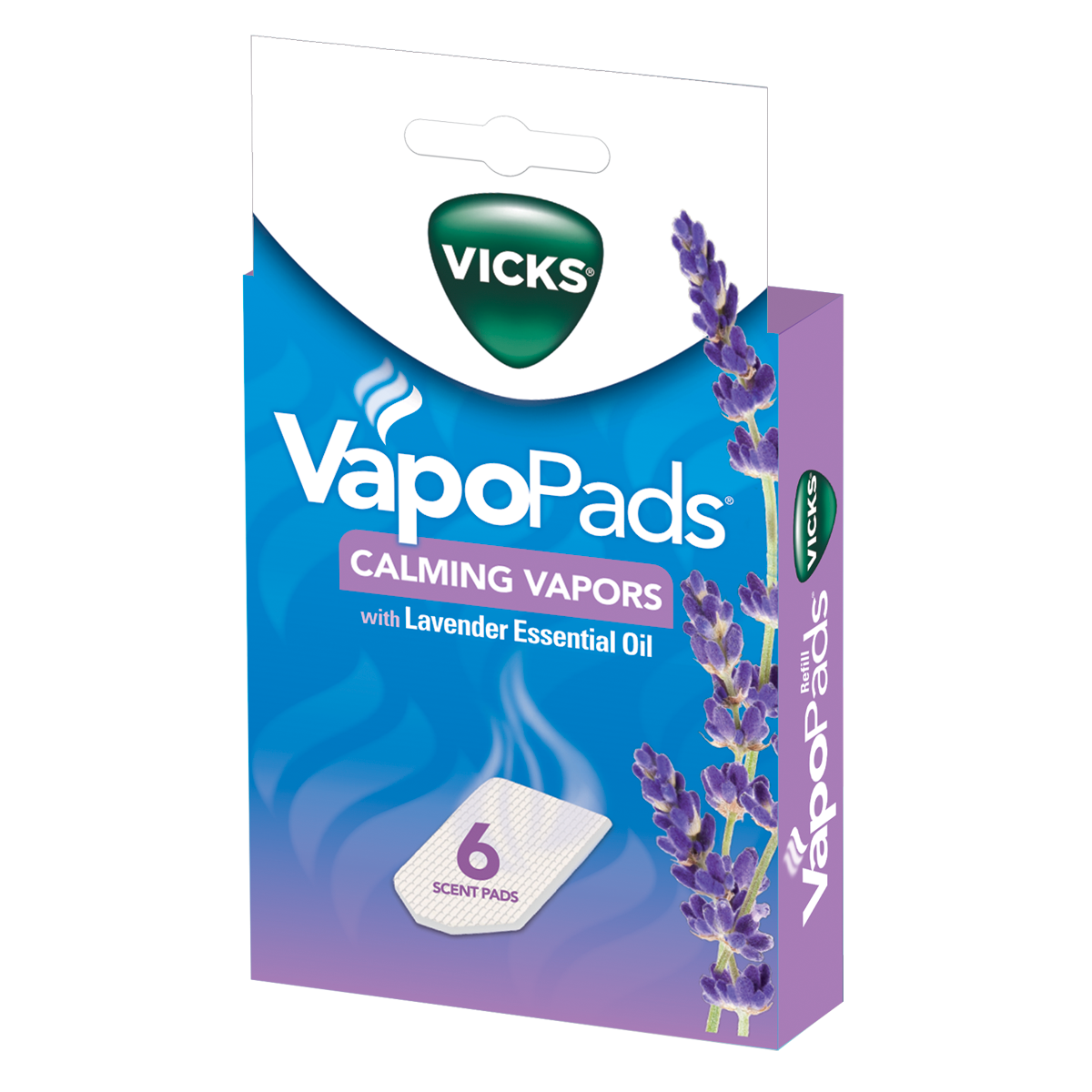Vicks Calming Menthol and Lavender VapoPads (VSP30) 6 Pack