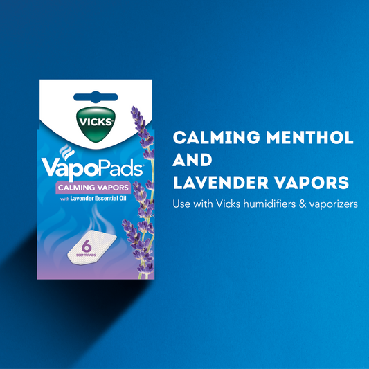 Vicks Calming Menthol and Lavender VapoPads (VSP30) 6 Pack