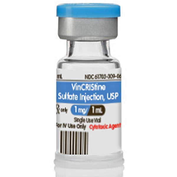 Vincristine Sulfate Injection 1 mg Single-dose Vial 1 mL - Pfizer ...