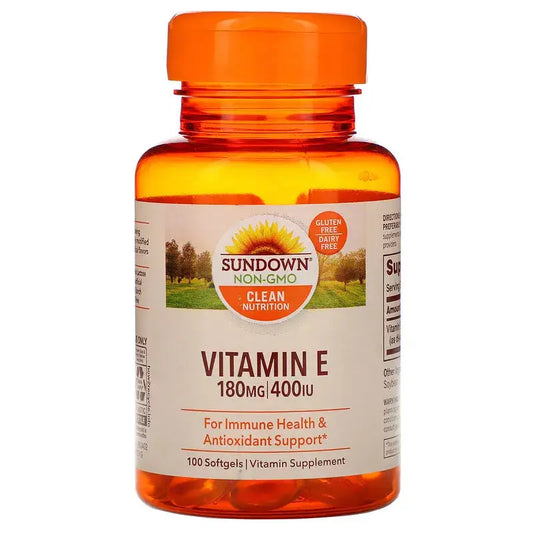 Vitamin E Supplement 400mg, 100 Softgels