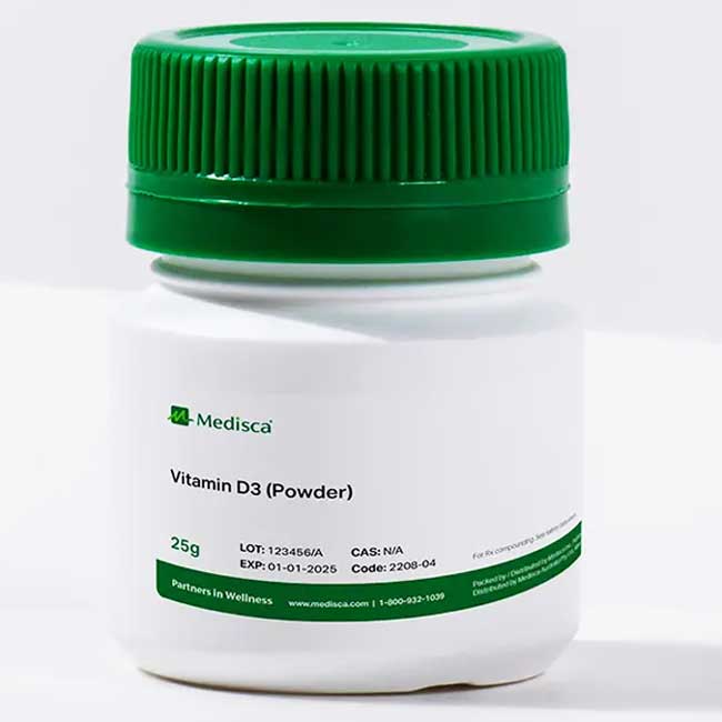 Vitamin D3 Powder API For Custom Compounding