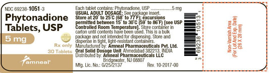 Phytonadione (Vitamin K) 5 mg Tablets 30 Count