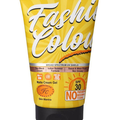 Fashion Colour Sun Block and Protection Cream-SPF30