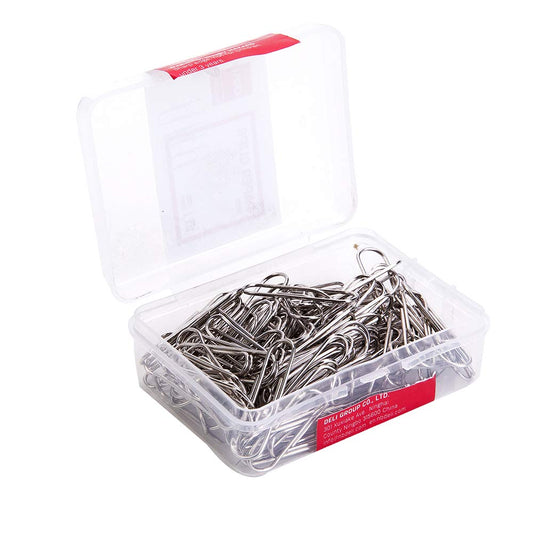 Deli W0025 Silver Paper Clips 29mm - Color May Vary