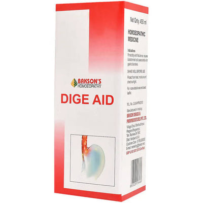 Bakson's Homeopathy Dige Aid Syrup