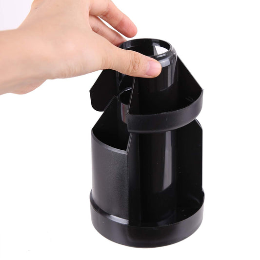 Deli W38250A Rotary Desk Organiser 5C - Color May Vary
