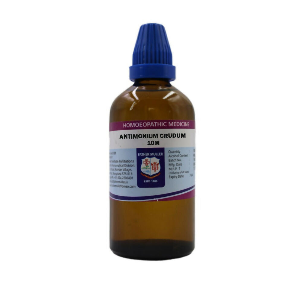 Father Muller Antimonium Crudum Dilution
