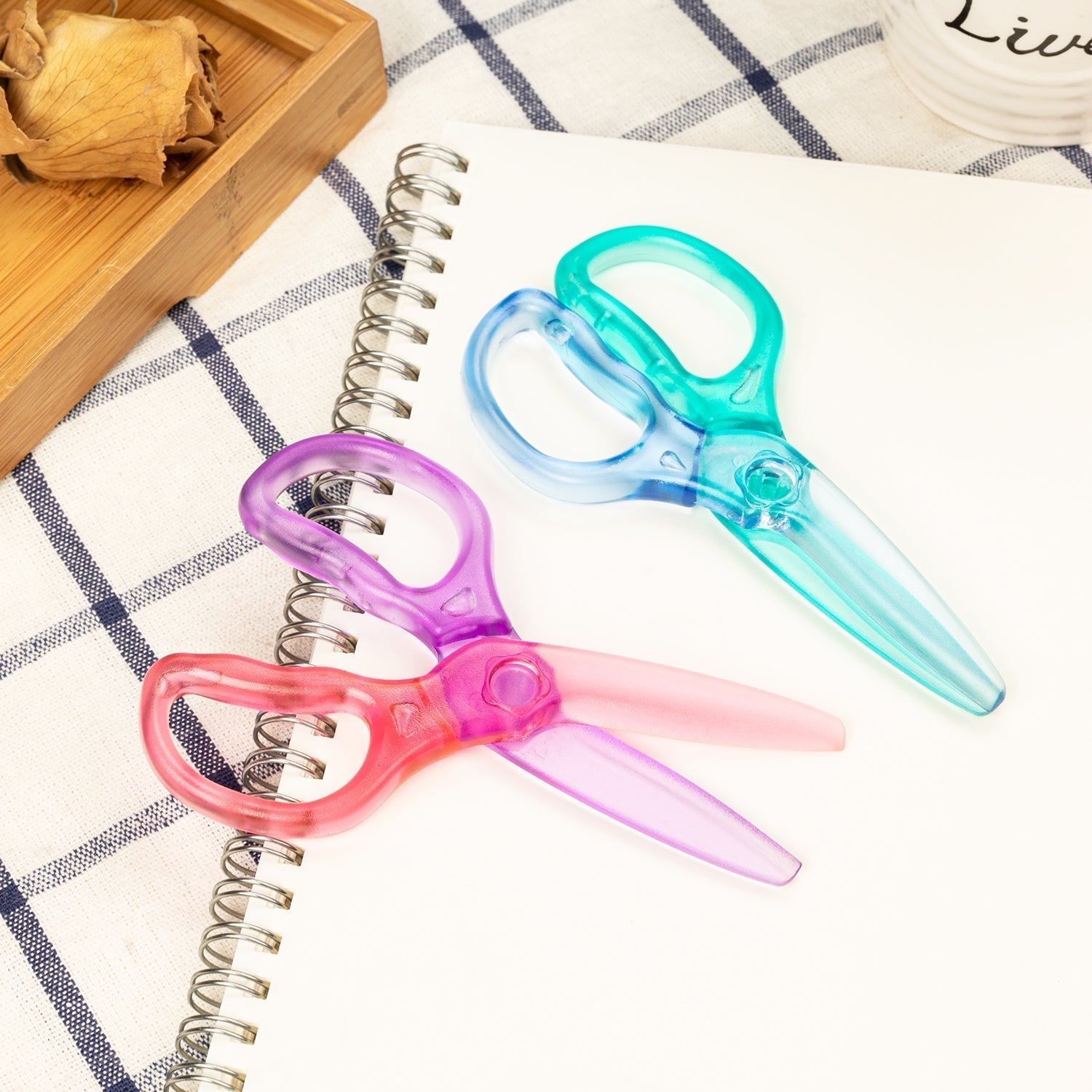 DELI W6067 SCHOOL SCISSORS 1 T - Color May Vary