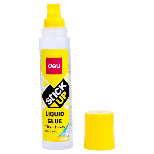 Deli W7302S Liquid Glu 50 Ml Transparent - Color May Vary