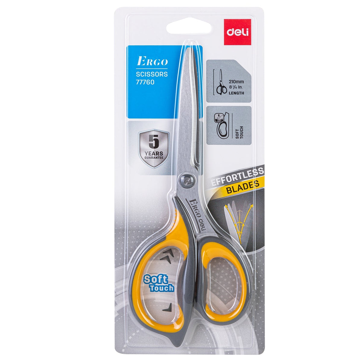 DELI W77756 SCISSORS 170mm - Color May Vary