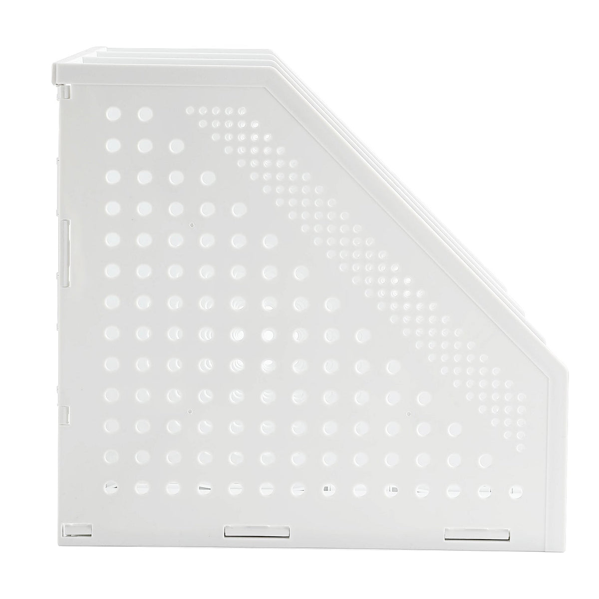 Deli W79003 Magazine Holder Light Grey - Color May Vary