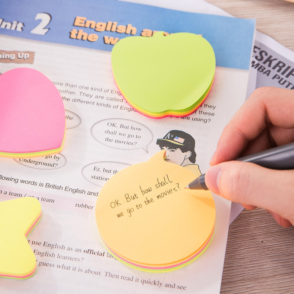 Deli Wa03202 Sticky Notes 4/20 Sht 1T - Color May Vary