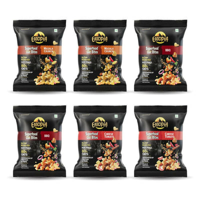 Eatopia Superfood Oats Bites - Assorted Combo