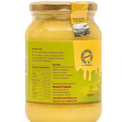 Gowshala's Nirvana A2 Desi Cow Ghee | Made From A2 Desi Cow's Milk | Premium Desi Ghee