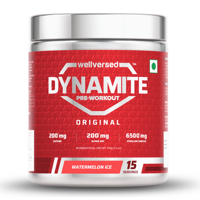 Dynamite Pre-Workout (210g, 15 Servings) | Watermelon Ice