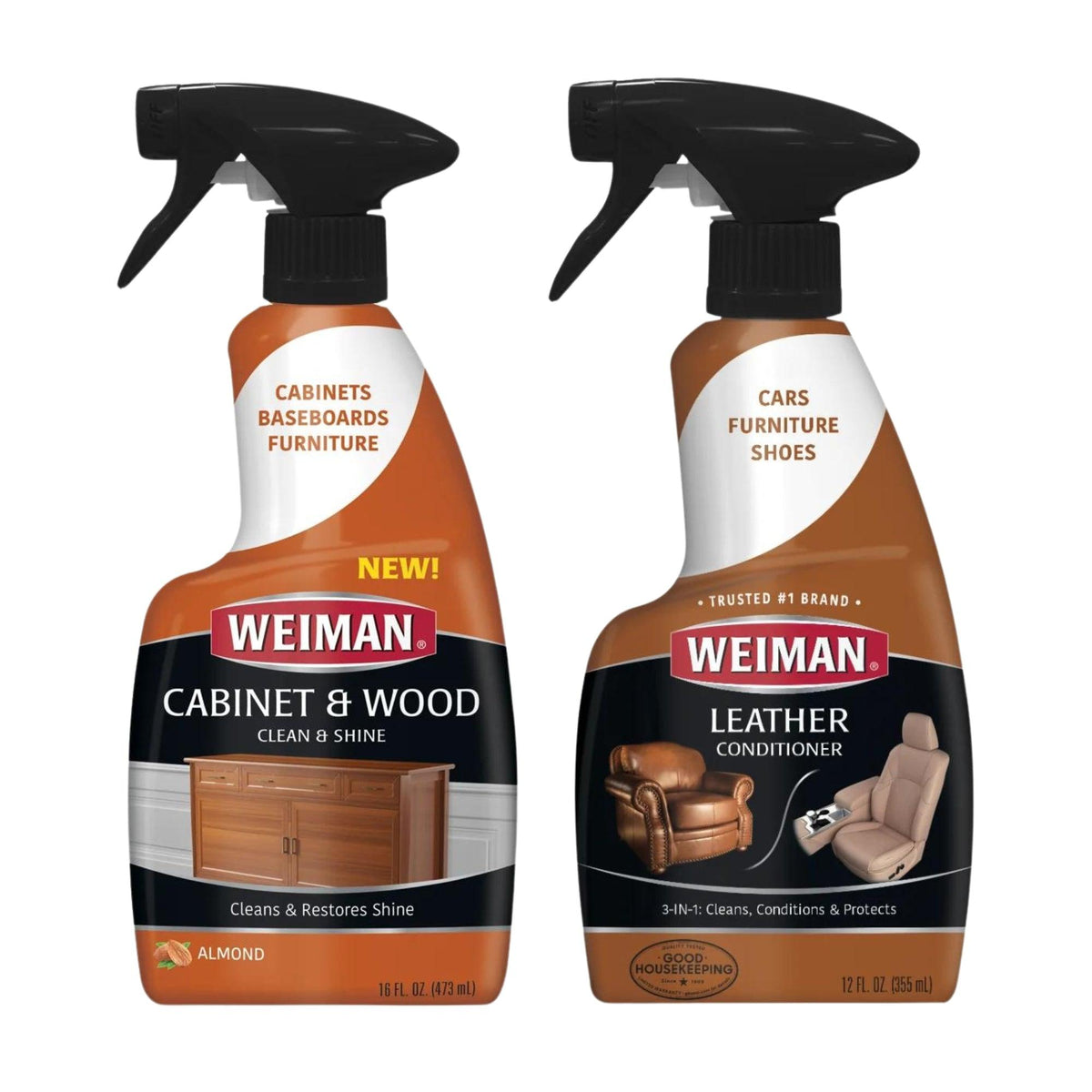 Cabinet And Wood Cleaner And Leather Cleaner And Conditioner