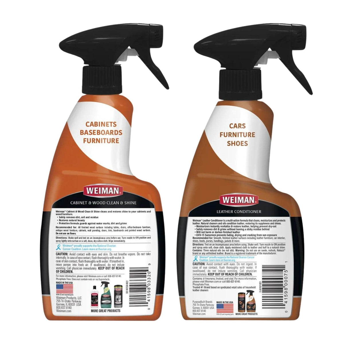 Cabinet And Wood Cleaner And Leather Cleaner And Conditioner