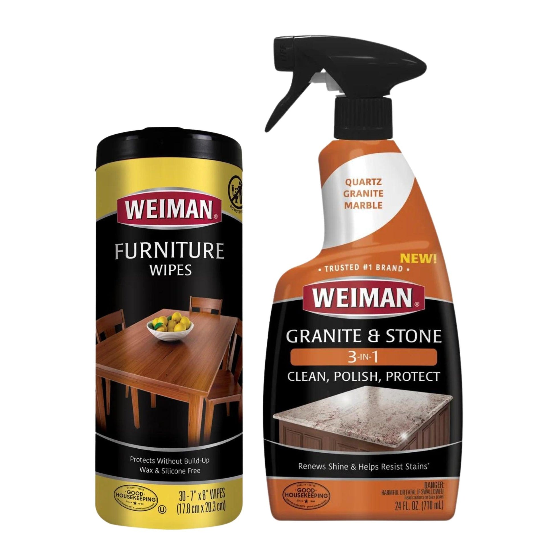 Furniture Wipes And Granite And Stone Polish