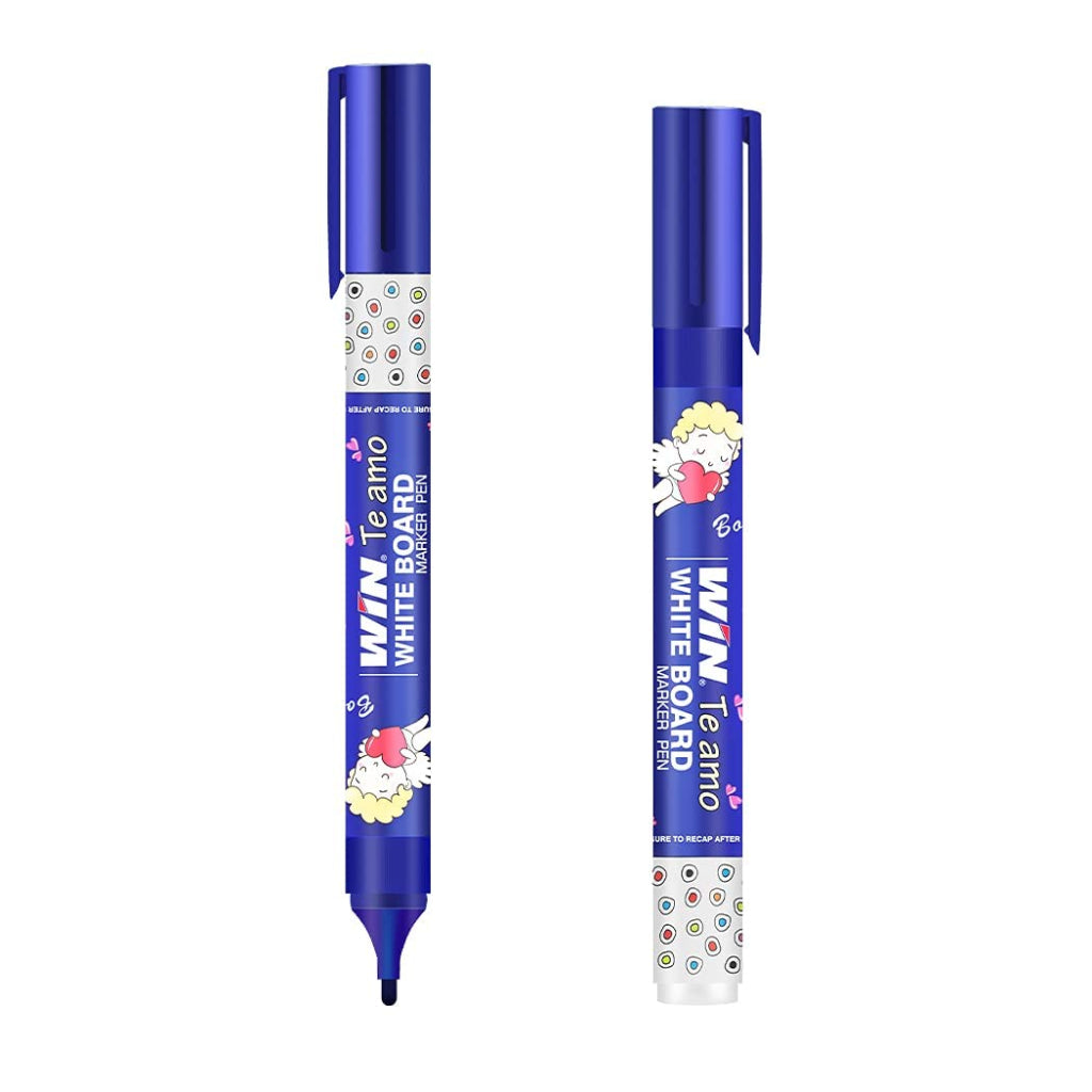 Win Te Amo White Board Marker Ink 1 Box Black