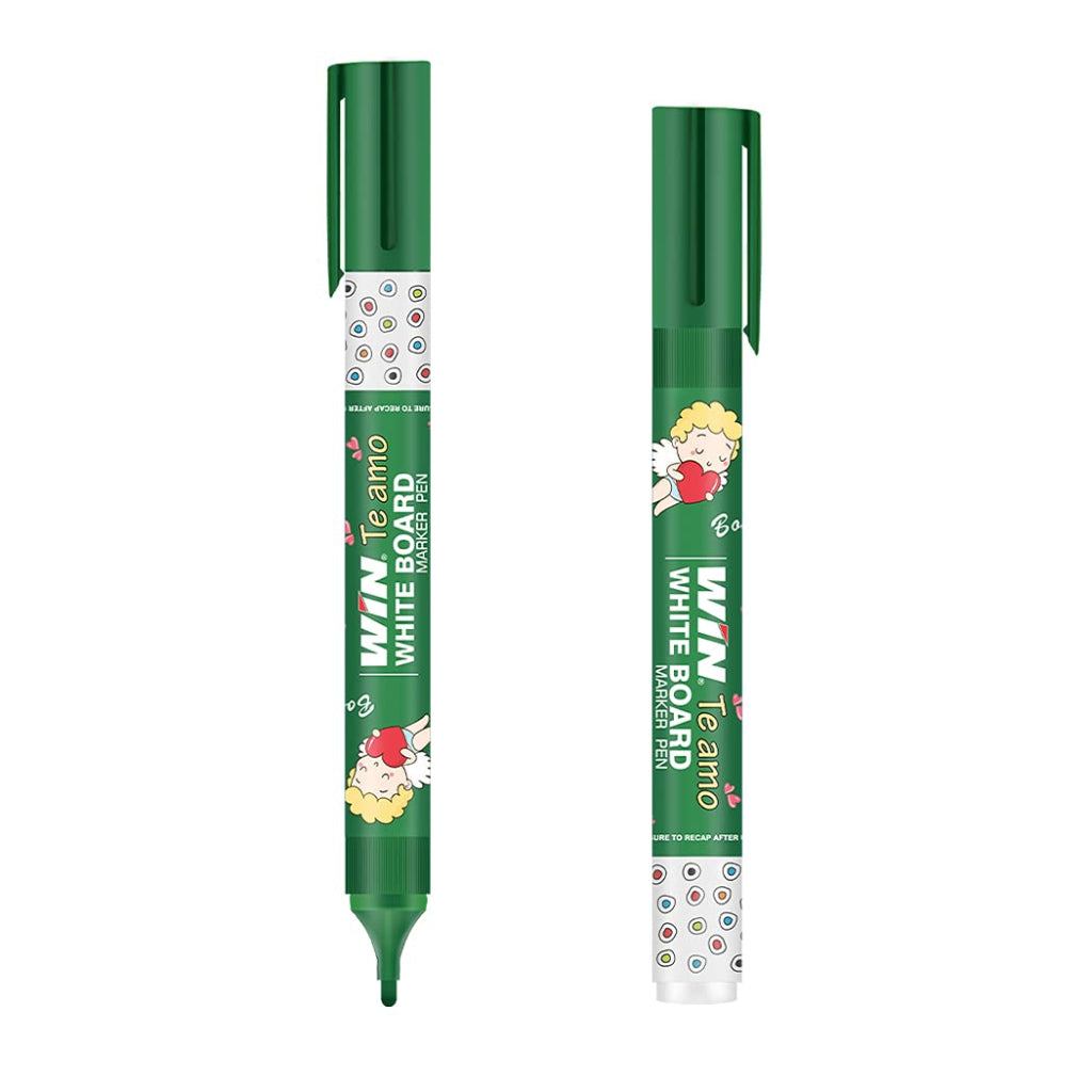 Win Te Amo White Board Marker Ink 1 Box Black