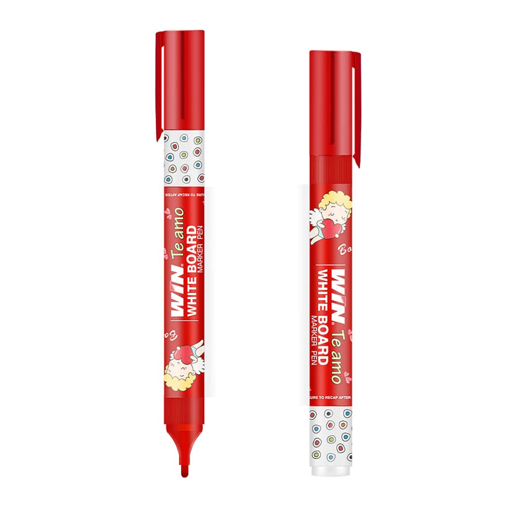 Win Te Amo White Board Marker Ink 1 Box Black