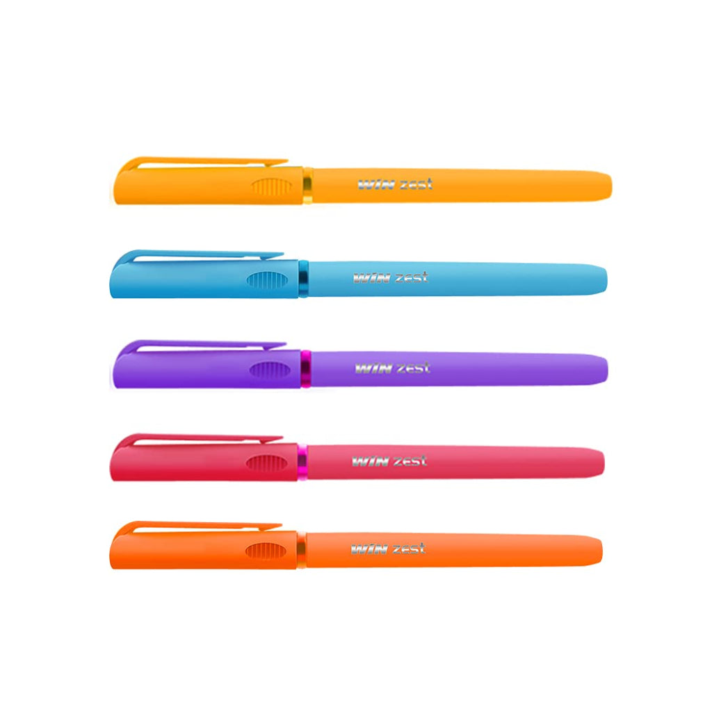 Win Zest Ball Pen - 5Pcs Pouch