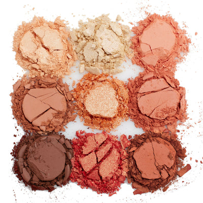 ColourPop 9pan Pressed Powder Palette - Peach Out