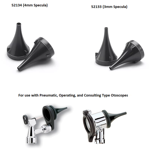 Welch Allyn KleenSpec Disposable Ear Specula for Pneumatic & Operating Otoscopes
