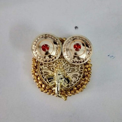 Ganesh Haldi Kumkum Holder with lids