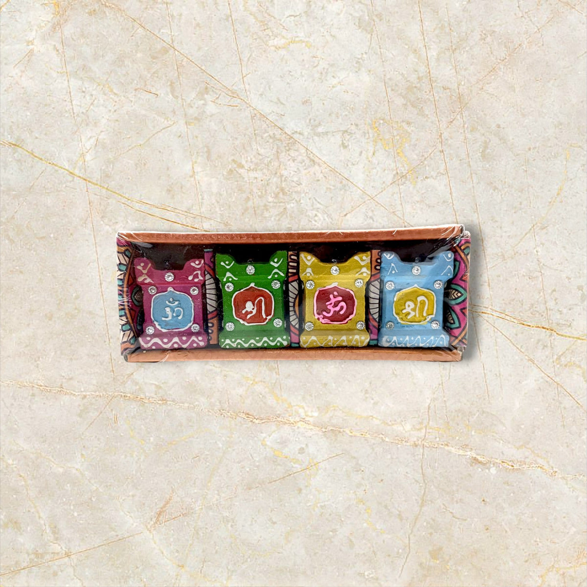 Tulsi Diwali Diya set of 4