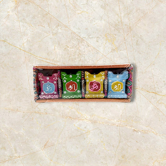 Tulsi Diwali Diya set of 4