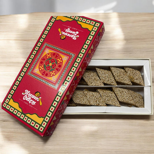 Agrawal Sweets Till Gud Kaju Katli