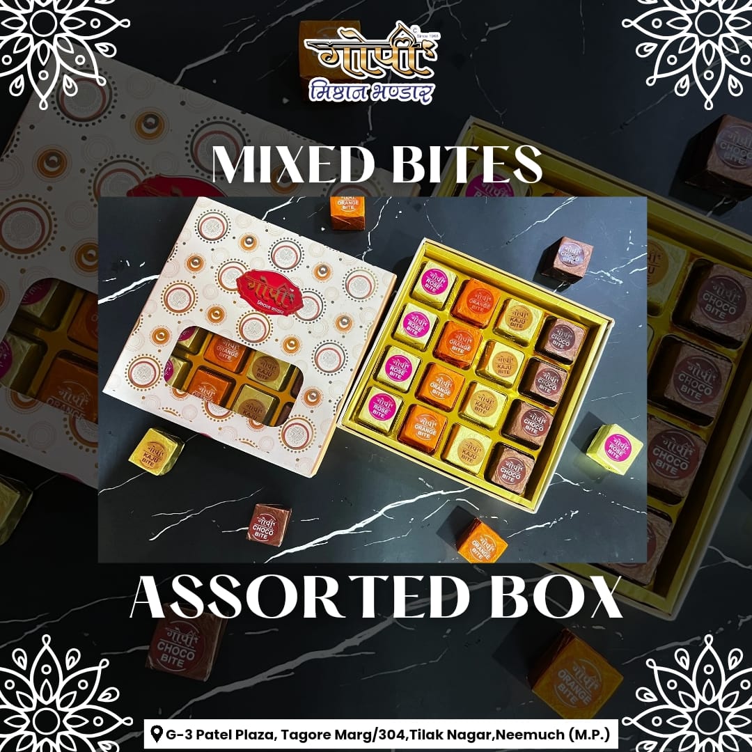Gopi Misthan Bhandar Mixed Bites - 500 Gms