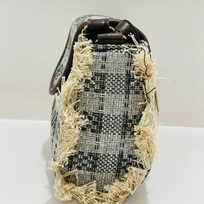 Cross Body Bag Jecard Flap Sling
