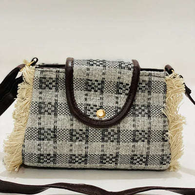 Cross Body Bag Jecard Flap Sling