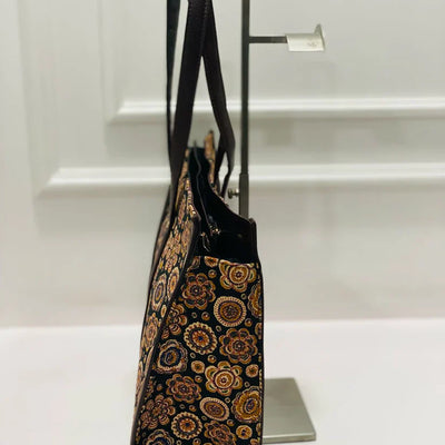 Mandala Bloom Tote Bag With Free Phone Pouch