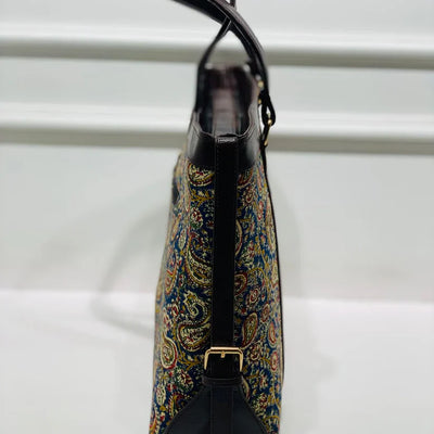 Paisley Charm Office Laptop Bag | Spacious Daily Use