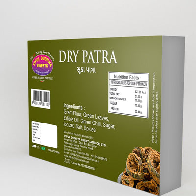 Vipul Dudhiya Sweets Dry Patra | 200 gms