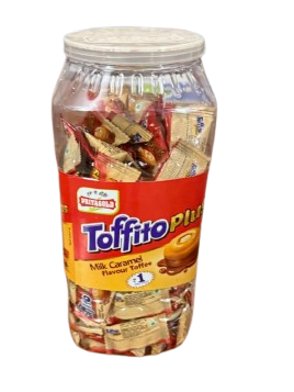 Priyagold Toffito Plus Milk, Caramel Creme Toffee - 140pc