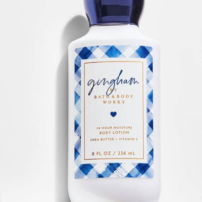 Bath & Body Works Gingham Super Smooth Body Lotion