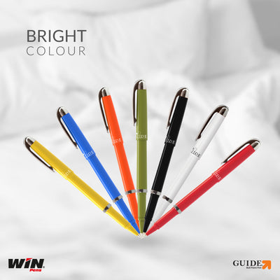 Win Guide Ball Pen Blue (Dispenser 25Blue + 5Black)