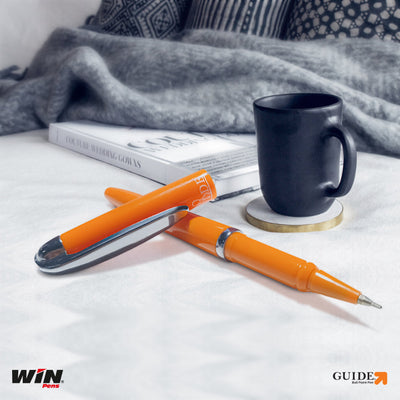 Win Guide Ball Pen Blue (Dispenser 25Blue + 5Black)