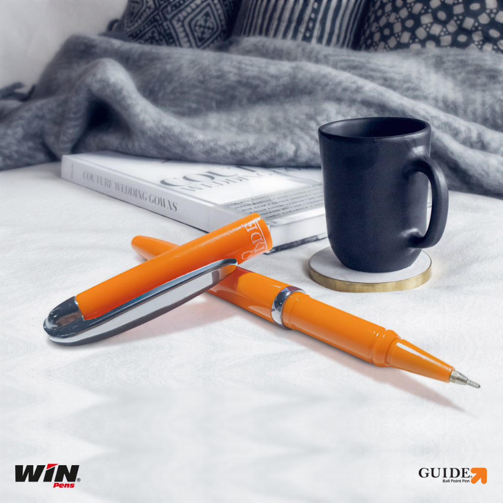 Win Guide Ball Pen Blue (Dispenser 25Blue + 5Black)