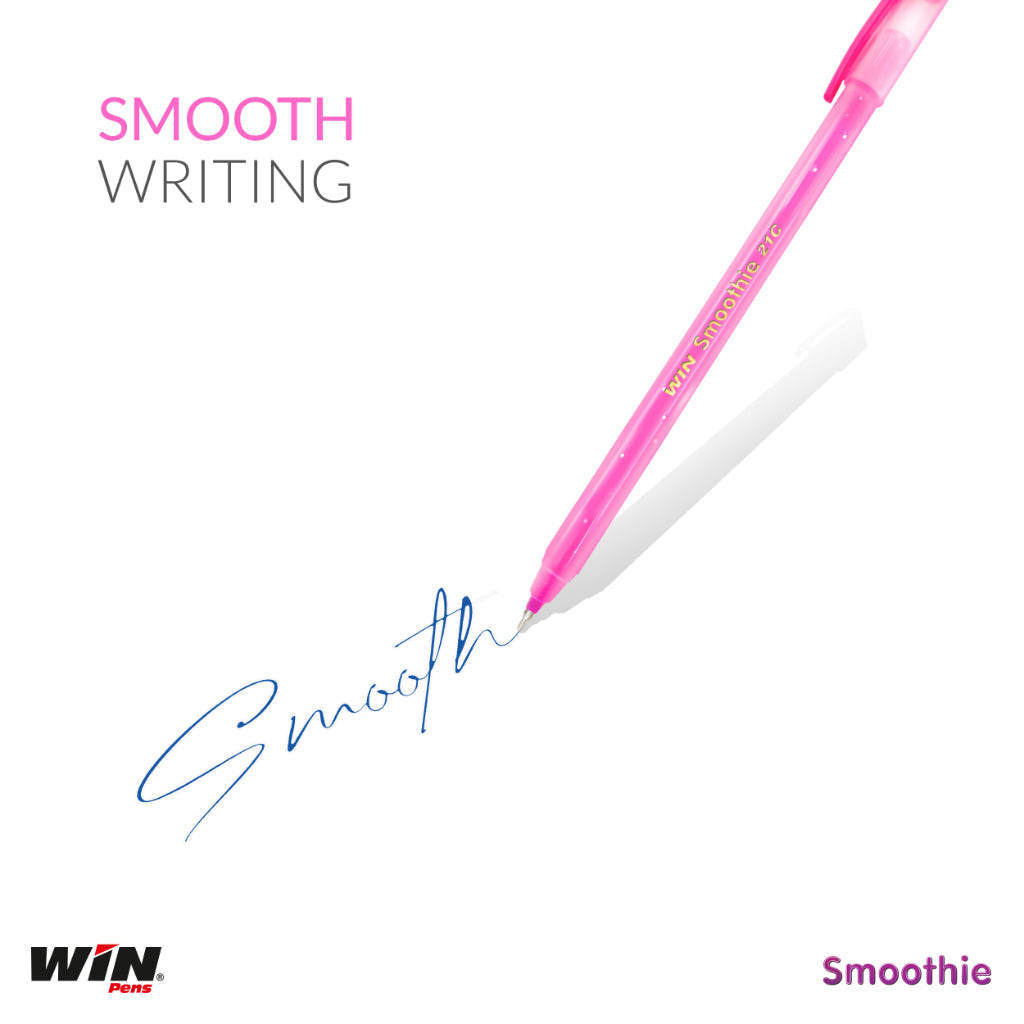 Win Df Smoothie Ball Pen Blue (Pack Of 20)