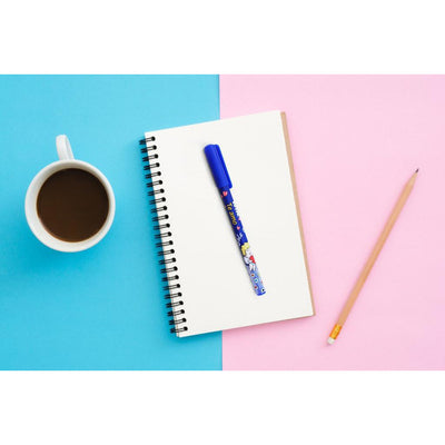 Win Teamo Ball Pen Blue (5Pcs Pouch)