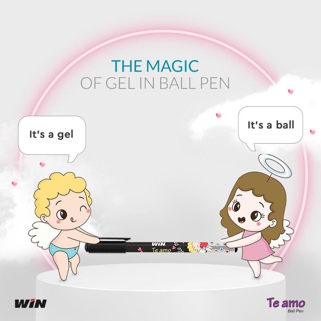 Win Teamo Ball Pen - 5 Pc Per Pack