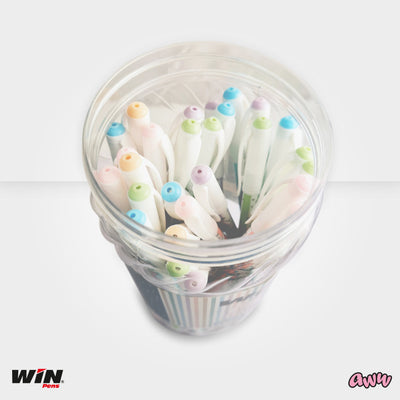 Win Aww Ball Pen Jar - Blue Ink