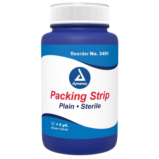 Wound Packing Gauze Strips in Plain or Iodoform, Sterile