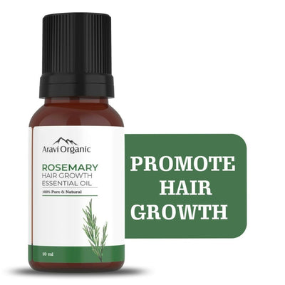Aravi Organic Rosemary Hair Growth Essential Oil