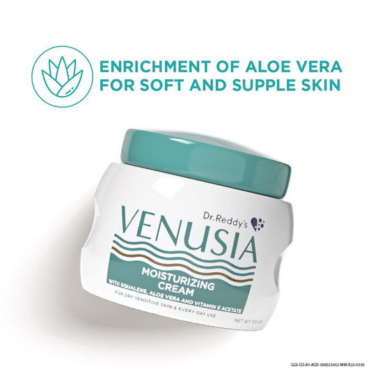 Dr. Reddy's Venusia Moisturizing Cream body & Face Cream For Dry To Very Dry Skin